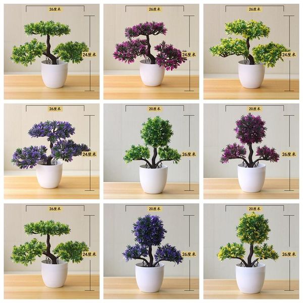 artificial plants bonsai home garden ornament simulation small pine tree potted bonsai wedding birthday party decor fake plants
artificial plants bonsai home garden ornament simulation small pine tree potted bonsai wedding birthday party decor fake plants