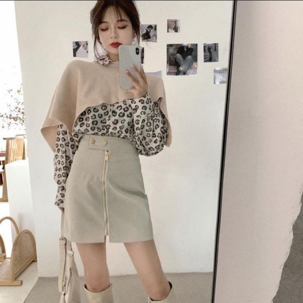 skirts autumn & winter arrival high waist slim leather skirt wild casual simple black women a-line mini
skirts autumn & winter arrival high waist slim leather skirt wild casual simple black women a-line mini