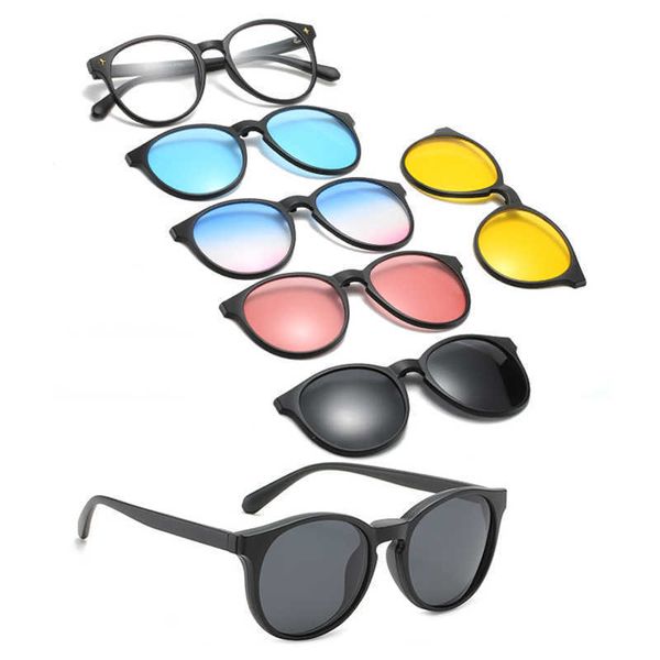 5 in 1 user-defined men women polarised optical magnet sunglasses clip magnet clip on sunglasses polaroid clip on sunglasses glasses wholesa, Silver
5 in 1 user-defined men women polarised optical magnet sunglasses clip magnet clip on sunglasses polaroid clip on sunglasses glasses wholesa, Silver