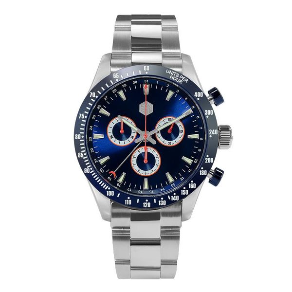 wristwatches san martin men chronograph watch mens watches quartz wristwatch sapphire 100m waterproof luminous ceramic bezel triple windows, Slivery;brown
wristwatches san martin men chronograph watch mens watches quartz wristwatch sapphire 100m waterproof luminous ceramic bezel triple windows, Slivery;brown