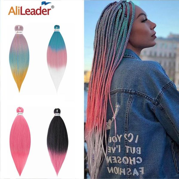 human ponytails alileader ombre braiding hair pre stretched ez braids 26inch synthetic extensions yaki jumbo braid, Black
human ponytails alileader ombre braiding hair pre stretched ez braids 26inch synthetic extensions yaki jumbo braid, Black