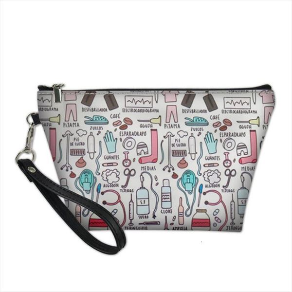 casual women big make up cosmetic bags case makeup cute cartoon nurse 3d print female travel fashion pu leather
casual women big make up cosmetic bags case makeup cute cartoon nurse 3d print female travel fashion pu leather