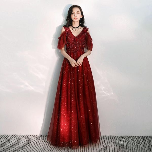 ethnic clothing exquisite appliques bride wedding party evening dresses v-neck flare sleeve formal prom gown bling sequins lady mesh sk, Red
ethnic clothing exquisite appliques bride wedding party evening dresses v-neck flare sleeve formal prom gown bling sequins lady mesh sk, Red