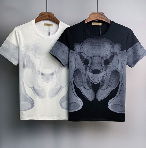 men's t-shirt designers stylist casual summer breathable clothingwomen's couples t-shirts, White;black
men's t-shirt designers stylist casual summer breathable clothingwomen's couples t-shirts, White;black
