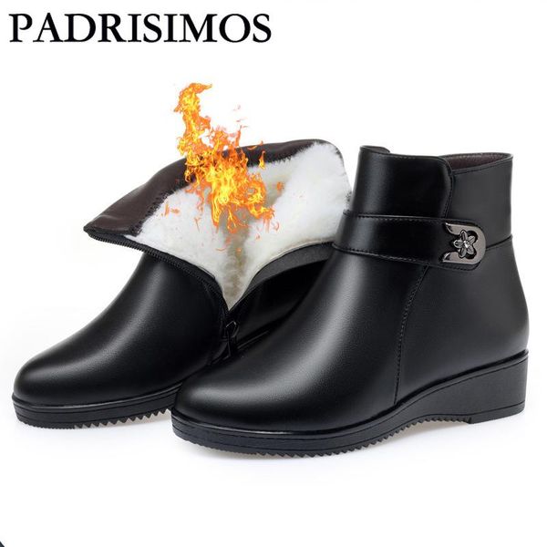 boots padrisimos women's round head leather cotton shoes side zipper low heel casual origin supply zlt-pc965, Black
boots padrisimos women's round head leather cotton shoes side zipper low heel casual origin supply zlt-pc965, Black