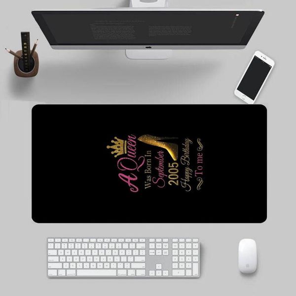 mouse pads & wrist rests a queen was born in september 2005 happy birthday to me pad gaming large non-slip desk mat for office/home
mouse pads & wrist rests a queen was born in september 2005 happy birthday to me pad gaming large non-slip desk mat for office/home