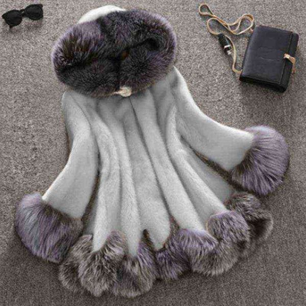 m-12xl plus size luxury imitation mink fur women winter coat mid-length hooded faux fox fur jacket oversized female warm parkas h1103, Black
m-12xl plus size luxury imitation mink fur women winter coat mid-length hooded faux fox fur jacket oversized female warm parkas h1103, Black