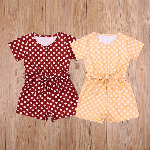 jumpsuits born summer romper, baby girl belted polka dot print short sleeve round neck playsuit, Blue
jumpsuits born summer romper, baby girl belted polka dot print short sleeve round neck playsuit, Blue
