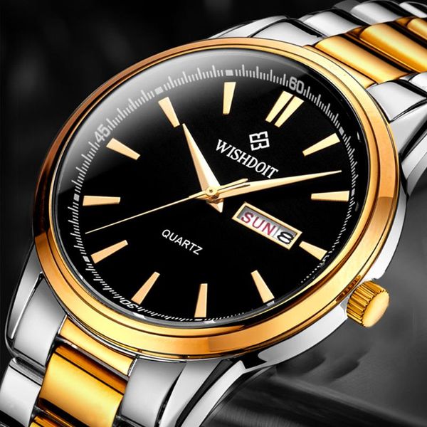 wristwatches watches for men luxury gold business man watch casual waterproof quartz wristwatch fashion sports calendar, Slivery;brown
wristwatches watches for men luxury gold business man watch casual waterproof quartz wristwatch fashion sports calendar, Slivery;brown