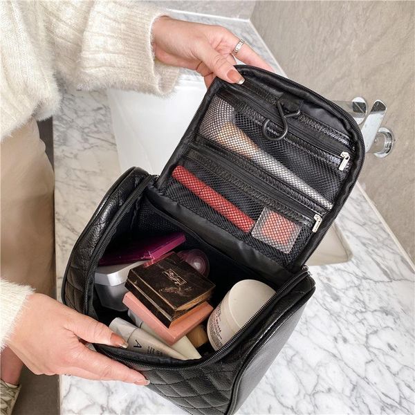cosmetic bags & cases ladies bag large capacity portable travel toiletry storage makeup case womens wash
cosmetic bags & cases ladies bag large capacity portable travel toiletry storage makeup case womens wash