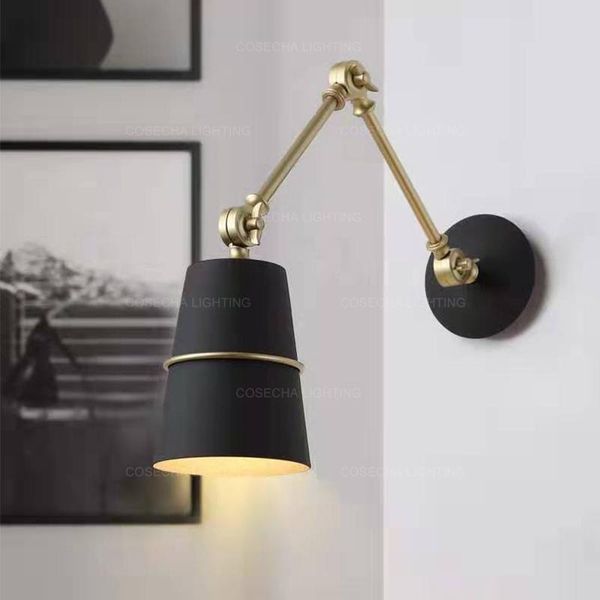 white/black wall sconce swing arm wall lamp flexible bedroom reading light headboard home interior loft lighting decorative lamp
white/black wall sconce swing arm wall lamp flexible bedroom reading light headboard home interior loft lighting decorative lamp