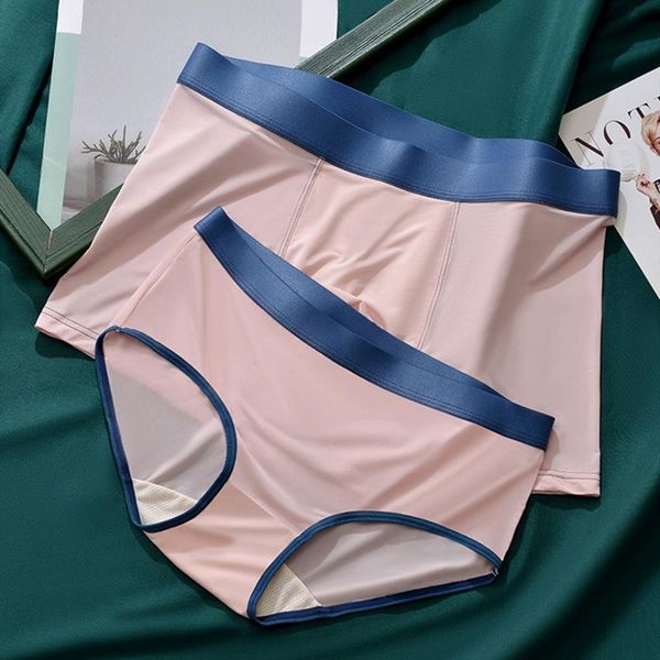 underpants ice silk couples panties men underwears women lovers panty middle waist soft boxers antibacterial crotch briefs, Black;white
underpants ice silk couples panties men underwears women lovers panty middle waist soft boxers antibacterial crotch briefs, Black;white