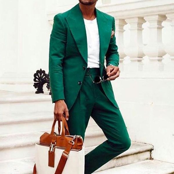 piece casual men suits for wedding with peaked lapel green groomsmen tuxedo 2021 man fashion clothes set jacket pants men's & blazers, White;black
piece casual men suits for wedding with peaked lapel green groomsmen tuxedo 2021 man fashion clothes set jacket pants men's & blazers, White;black