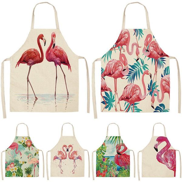 aprons flamingo leaf pink pattern cotton linen home cooking baking coffee shop cleaning kitchen accessories 53*65cm 46251
aprons flamingo leaf pink pattern cotton linen home cooking baking coffee shop cleaning kitchen accessories 53*65cm 46251