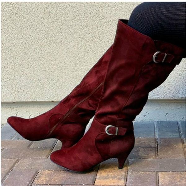 boots fashion knee-high women thin high heel platform 2021 pointed toe ladies pu leather botas mujer large size43, Black
boots fashion knee-high women thin high heel platform 2021 pointed toe ladies pu leather botas mujer large size43, Black