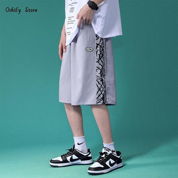 men's shorts summer korean fashion casual outside the five-point pants ins loose sports beach medium, White;black
men's shorts summer korean fashion casual outside the five-point pants ins loose sports beach medium, White;black