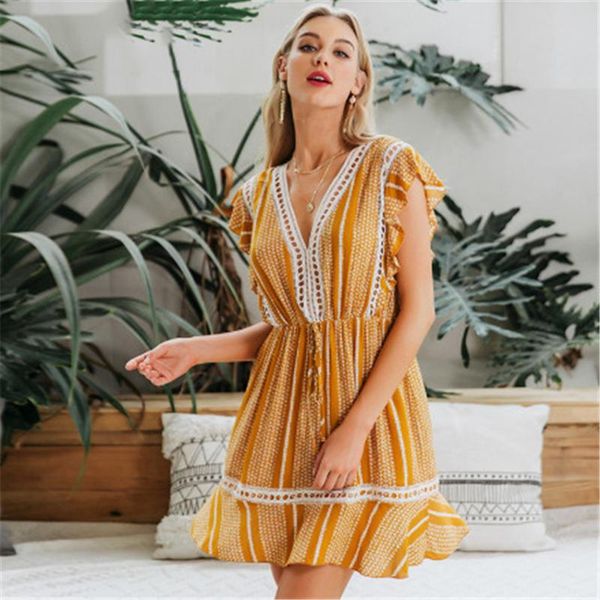 casual dresses la cisne women's sleeveless bohemian dress flower ruffled high waist summer beachwear fashion cotton, Black;gray
casual dresses la cisne women's sleeveless bohemian dress flower ruffled high waist summer beachwear fashion cotton, Black;gray