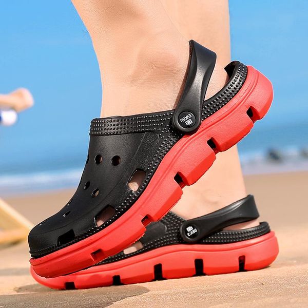 slippers summer shoes for man sandals beach couple hole outside hollow out flip flops lovers slipper water woman, Black
slippers summer shoes for man sandals beach couple hole outside hollow out flip flops lovers slipper water woman, Black