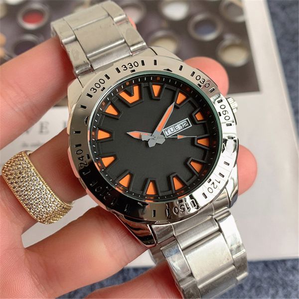 2-mens watches fashion calendar dial simple style business sports casual quartz movement mens stainless steel silicone strap military watch, Slivery;brown
2-mens watches fashion calendar dial simple style business sports casual quartz movement mens stainless steel silicone strap military watch, Slivery;brown