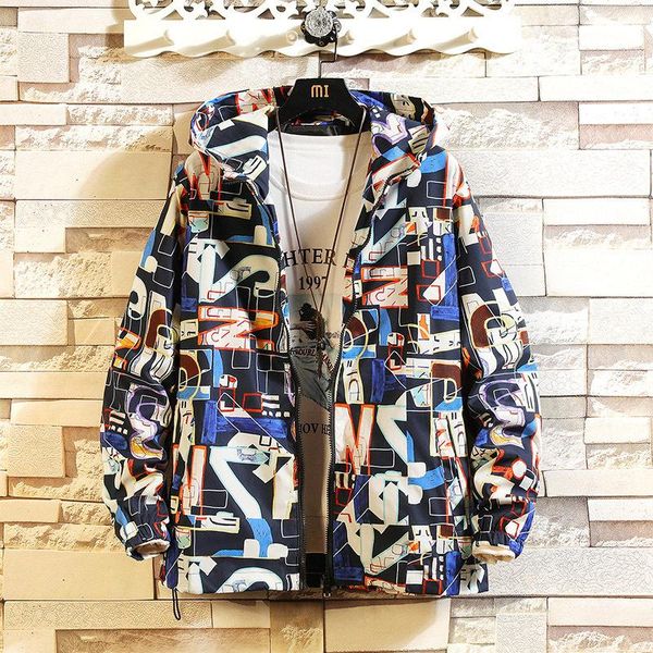 spring autumn patchwork streetwear jackets men big size 5xl hooded casual loose print windbreaker jacket male hip hop coat homme, Black;brown
spring autumn patchwork streetwear jackets men big size 5xl hooded casual loose print windbreaker jacket male hip hop coat homme, Black;brown