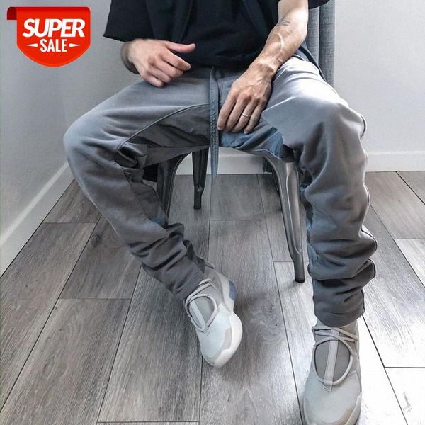 fog god grey colorful stitching guardian pants casual streamer trousers #br6o, Black
fog god grey colorful stitching guardian pants casual streamer trousers #br6o, Black