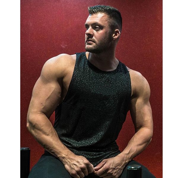 new casual men's muscle fitness polka dot 3d digital printing vest training breathable running sports t-shirt men, White;black
new casual men's muscle fitness polka dot 3d digital printing vest training breathable running sports t-shirt men, White;black