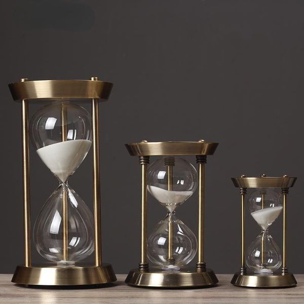 other clocks & accessories retro metal hourglass sand timer glass one hour vintage living room decor gift
other clocks & accessories retro metal hourglass sand timer glass one hour vintage living room decor gift