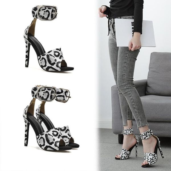 dress shoes vogue nice leopard print women sandals pumps open toe buckle strap stiletto fashion, Black
dress shoes vogue nice leopard print women sandals pumps open toe buckle strap stiletto fashion, Black