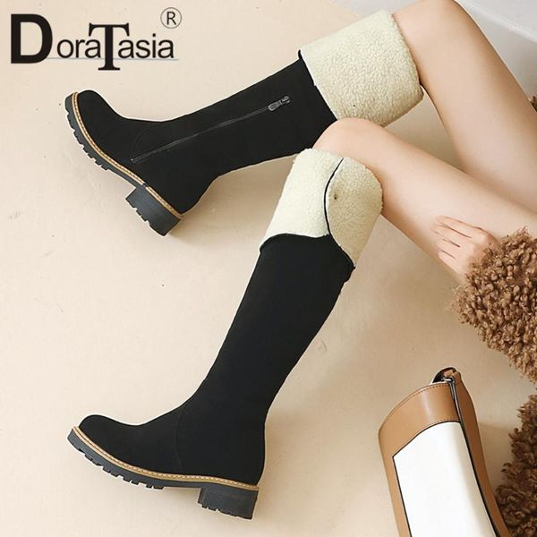 boots doratasia big size 35-43 ladies chunky heels over knee winter warm fur thigh high women casual plush shoes woman1, Black
boots doratasia big size 35-43 ladies chunky heels over knee winter warm fur thigh high women casual plush shoes woman1, Black