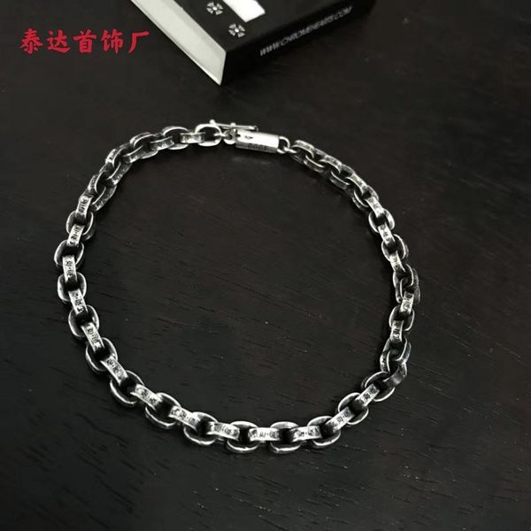 luxury designer fashion s925 ch kirilow letter bracelet fine cross button classic punk tide brand men and women silver jewelry, Red;brown
luxury designer fashion s925 ch kirilow letter bracelet fine cross button classic punk tide brand men and women silver jewelry, Red;brown