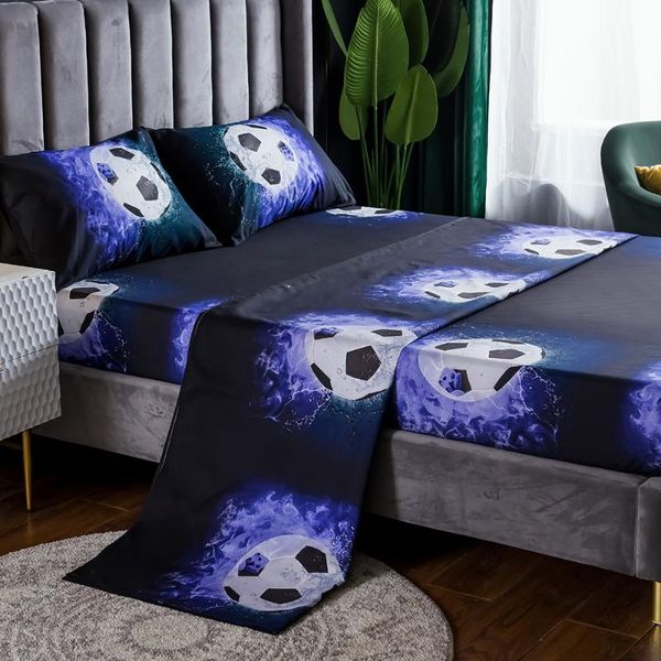 bedding sets 3d football basketball pattern fitted bed sheets and pillowcase polyester mattress cover with elastic twin full king size
bedding sets 3d football basketball pattern fitted bed sheets and pillowcase polyester mattress cover with elastic twin full king size