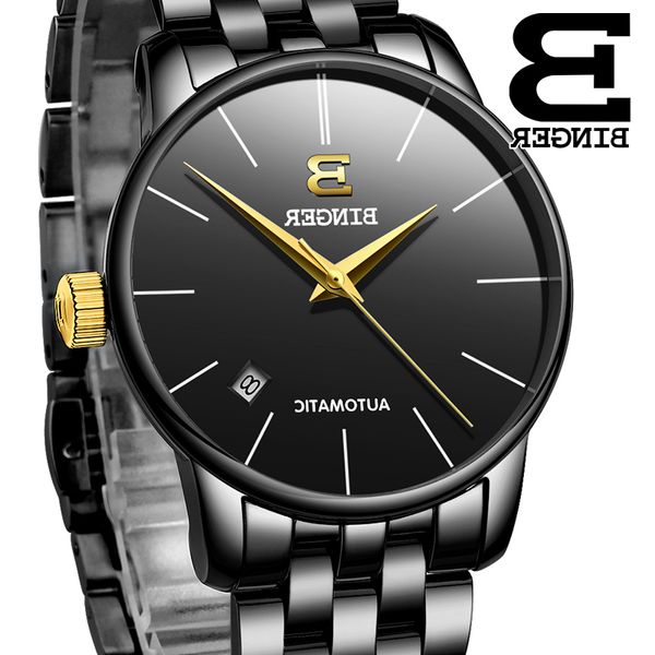 binger utra thin mechanical 30m waterproof stainless steel band business wristwatches mens watches brand luxury, Slivery;brown
binger utra thin mechanical 30m waterproof stainless steel band business wristwatches mens watches brand luxury, Slivery;brown