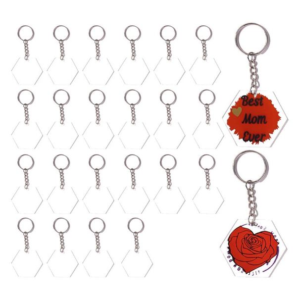 hooks & rails 48pcs acrylic blank disc creative double-sided hexagon keychain pendant keyring sets transparent diy projects and craft orname
hooks & rails 48pcs acrylic blank disc creative double-sided hexagon keychain pendant keyring sets transparent diy projects and craft orname