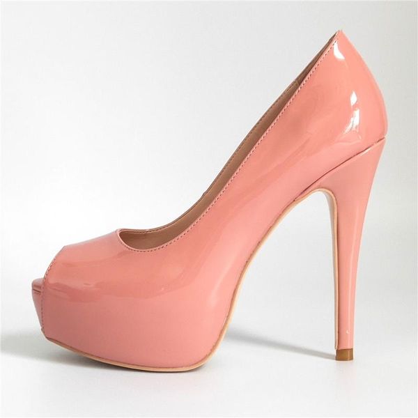dress shoes luxury designer platform high heel office party women pump stylish peep toe fashion, Black
dress shoes luxury designer platform high heel office party women pump stylish peep toe fashion, Black