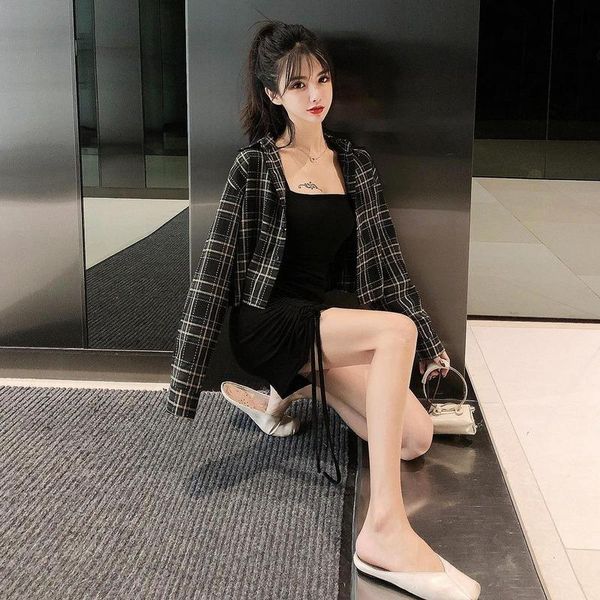 women's blouses & shirts mazefeng 2021 woman short style vintage plaid shirt female turn down collar ladies long sleeve casual, White
women's blouses & shirts mazefeng 2021 woman short style vintage plaid shirt female turn down collar ladies long sleeve casual, White