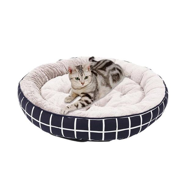 cat beds & furniture positive round kennel checkered striped pp cotton canvas nest autumn and winter models pet accessories dog bed
cat beds & furniture positive round kennel checkered striped pp cotton canvas nest autumn and winter models pet accessories dog bed