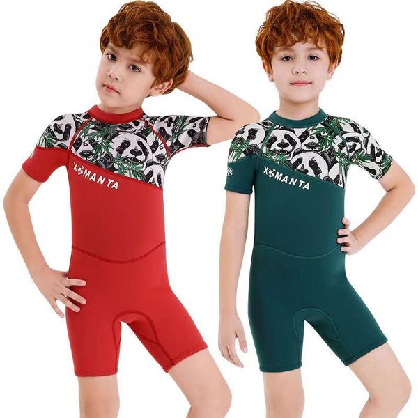 2.5mm neoprene wetsuit for kids boys girls short sleeve one-piece dive suit back zip jumpsuits sun uv protection swimwear warm
2.5mm neoprene wetsuit for kids boys girls short sleeve one-piece dive suit back zip jumpsuits sun uv protection swimwear warm