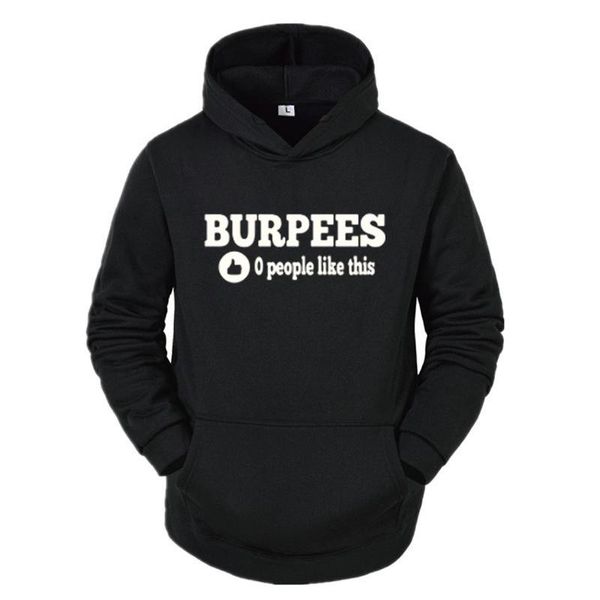men's hoodies & sweatshirts men cotton o neck bodybuilding long sleeve harajuku hoodie stylish burpees zero people like this casual ho, Black
men's hoodies & sweatshirts men cotton o neck bodybuilding long sleeve harajuku hoodie stylish burpees zero people like this casual ho, Black