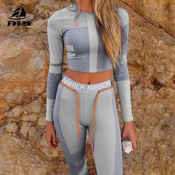 fdbro yoga set fall winter tracksuit high waist leggings s sport suit women active wear fitness clothing 2 piece 210802, Gray
fdbro yoga set fall winter tracksuit high waist leggings s sport suit women active wear fitness clothing 2 piece 210802, Gray
