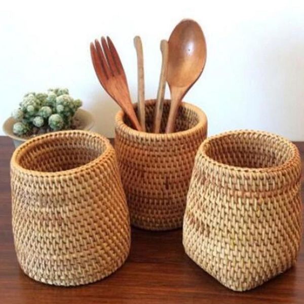 storage baskets hand-woven pen holder rattan chopsticks shovel spoons dinner knives forks tableware box home organizer
storage baskets hand-woven pen holder rattan chopsticks shovel spoons dinner knives forks tableware box home organizer