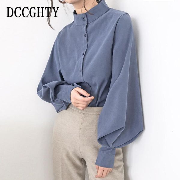 women's blouses & shirts fashion blouse women shirt 2021 lantern long sleeve solid stand collar blusa feminina womens and white
women's blouses & shirts fashion blouse women shirt 2021 lantern long sleeve solid stand collar blusa feminina womens and white