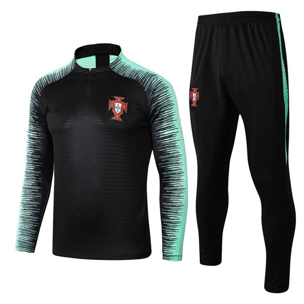 portugal children's football training suit long sleeve c-ro jerseys autumn winter jacket men's polo set, Gray
portugal children's football training suit long sleeve c-ro jerseys autumn winter jacket men's polo set, Gray