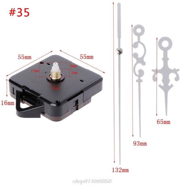 quartz clock movement mechanism hands wall repair tool parts silent kit set diy n18 20 dropshipping
quartz clock movement mechanism hands wall repair tool parts silent kit set diy n18 20 dropshipping