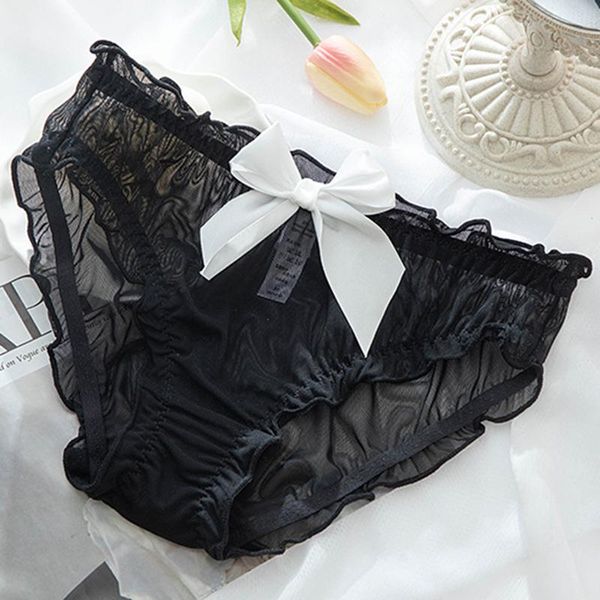 women's panties lace flower underwear hollow breathable lingerie soft female briefs mesh transparent underpants, Black;pink 
women's panties lace flower underwear hollow breathable lingerie soft female briefs mesh transparent underpants, Black;pink