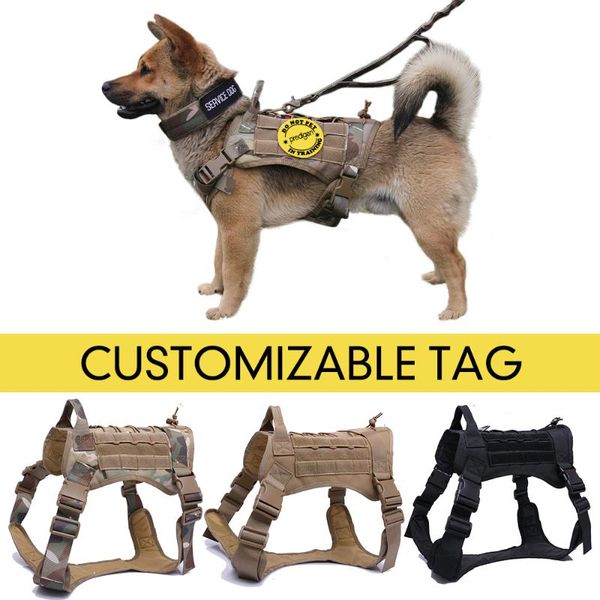 dog collars & leashes harness tactical vest german shepherd handle nylon explosion-proof pet leash for medium large dogs
dog collars & leashes harness tactical vest german shepherd handle nylon explosion-proof pet leash for medium large dogs