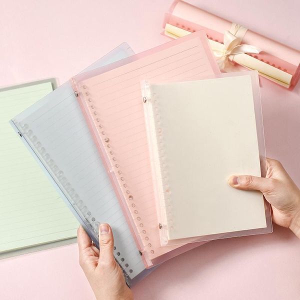 transparent macaron note book loose leaf inner core a5 b5 notebook diary plan binder office school supplies ring notepads, Purple;pink
transparent macaron note book loose leaf inner core a5 b5 notebook diary plan binder office school supplies ring notepads, Purple;pink
