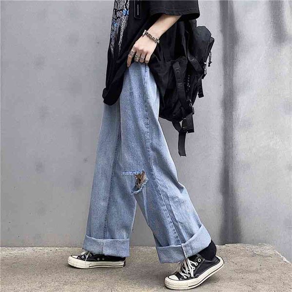 men's jeans ripped straight fashion retro casual blue pants men streetwear wild loose hip-hop denim trousers mens hchm
men's jeans ripped straight fashion retro casual blue pants men streetwear wild loose hip-hop denim trousers mens hchm