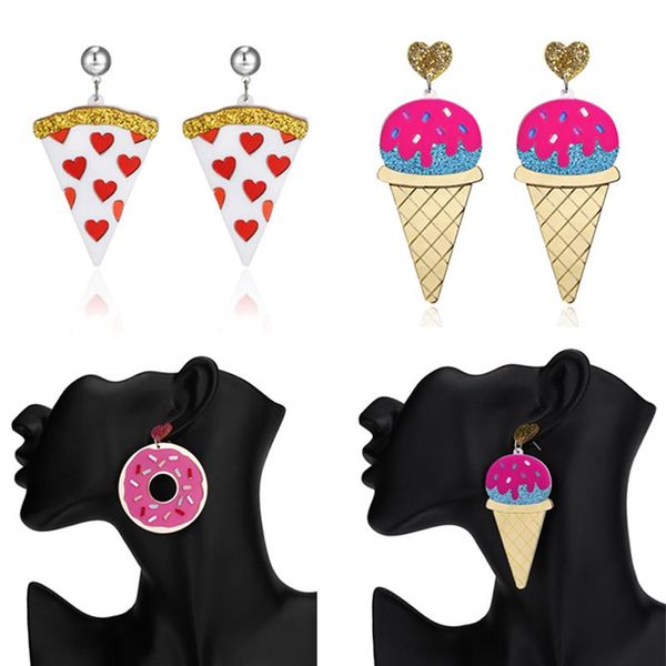 dangle & chandelier funny pizza cone donut earrings for women acrylic cute exaggeration fashion glamour food drop jewelry gifts, Silver
dangle & chandelier funny pizza cone donut earrings for women acrylic cute exaggeration fashion glamour food drop jewelry gifts, Silver