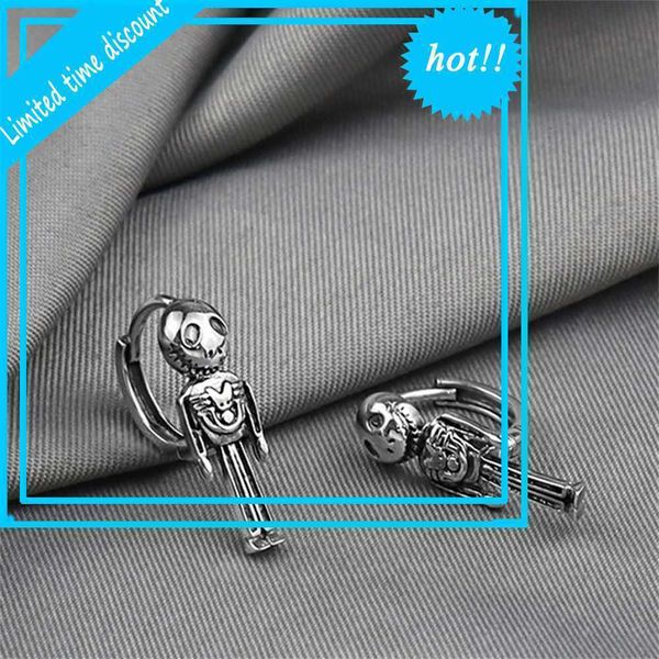 fashion selling old exaggerate skull alien creative design earrings accessories, Golden
fashion selling old exaggerate skull alien creative design earrings accessories, Golden