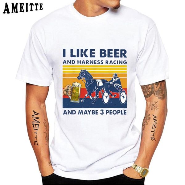 men's t-shirts summer short sleeve i like beer and harness racing horse vintage retro t-shirt white casual hip hop cool boy tees, White;black
men's t-shirts summer short sleeve i like beer and harness racing horse vintage retro t-shirt white casual hip hop cool boy tees, White;black